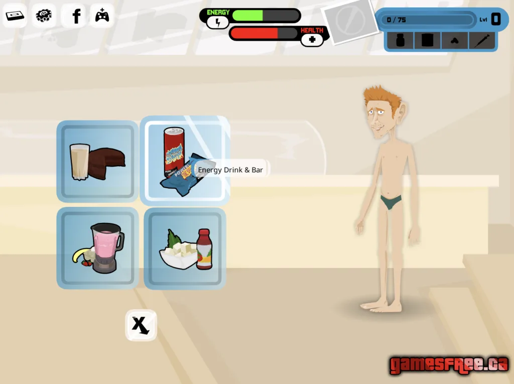 Ultimate Douchebag Workout: Super Duty Master Flex - Foods