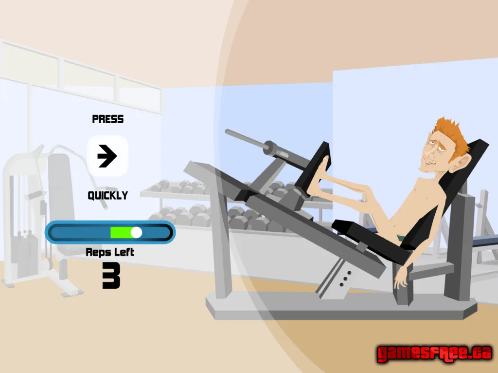 Ultimate Douchebag Workout: Super Duty Master Flex - Leg press