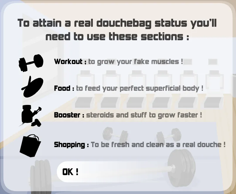 Ultimate Douchebag Workout: Super Duty Master Flex - tutorials