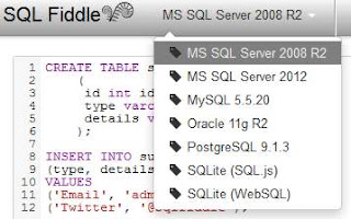 sql fiddle