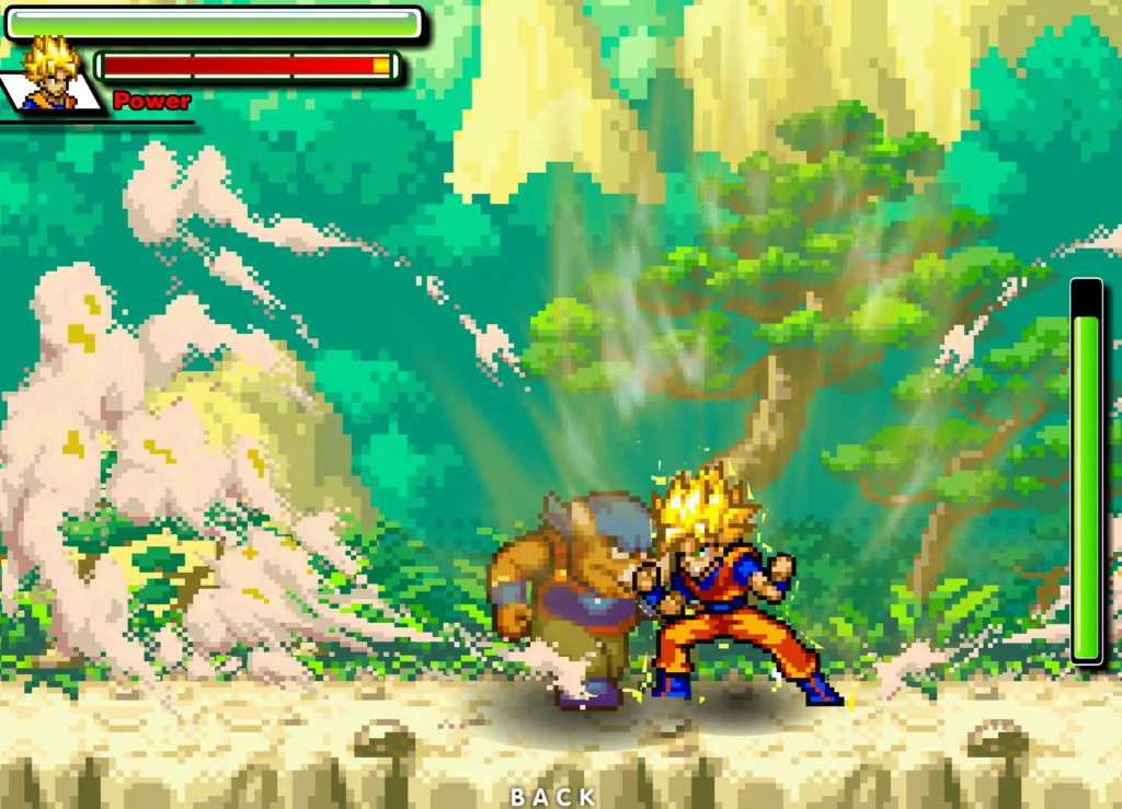 Dragon Ball Z Fighting - Playing