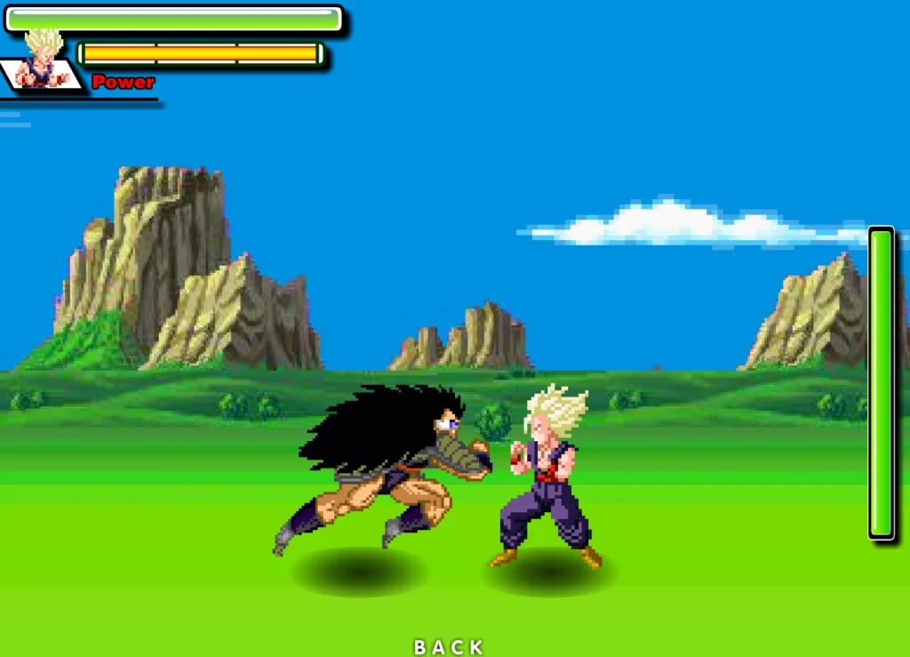 Dragon Ball Z Fighting - Playing