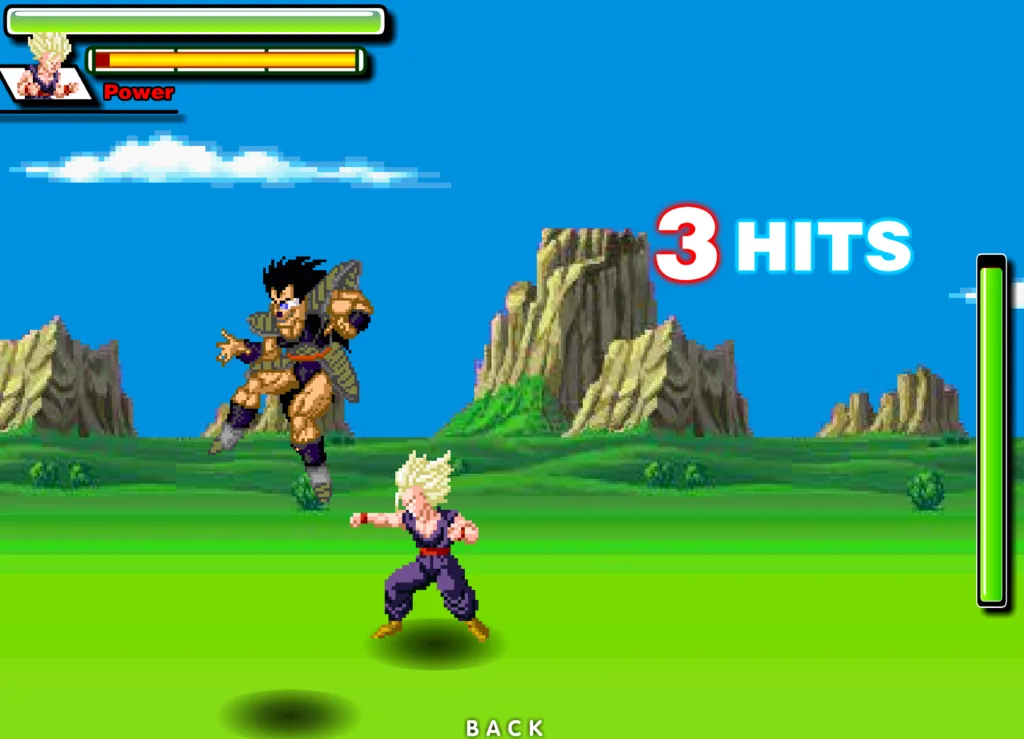 Dragon Ball Z Fighting - Playing