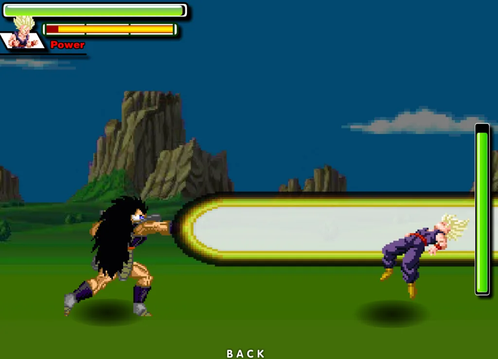 Dragon Ball Z Fighting - Playing