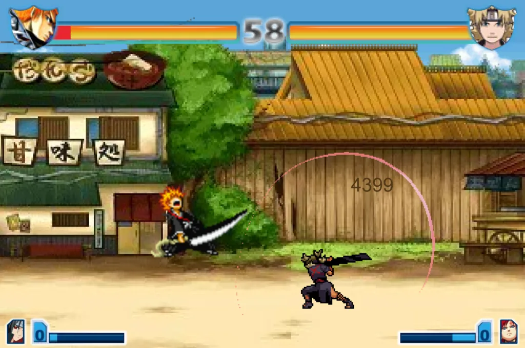 Naruto vs Bleach 2.6 Playing