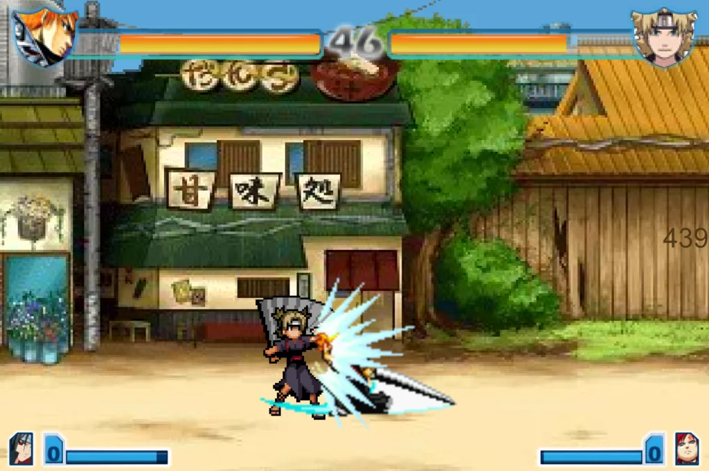 Naruto vs Bleach 2.6 Playing