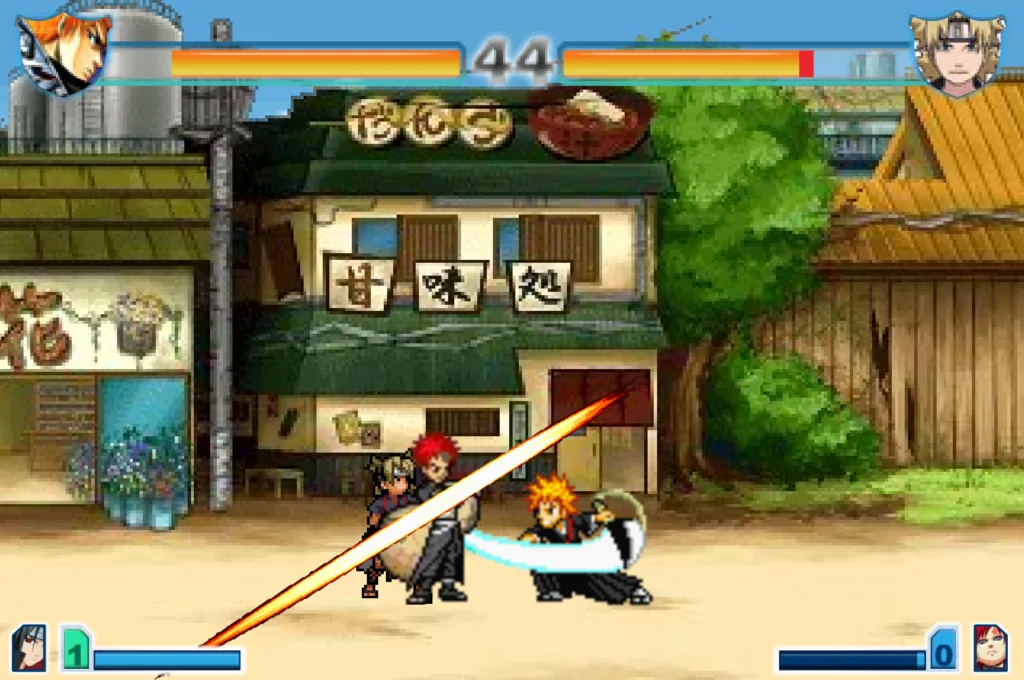 Naruto vs Bleach 2.6 Playing