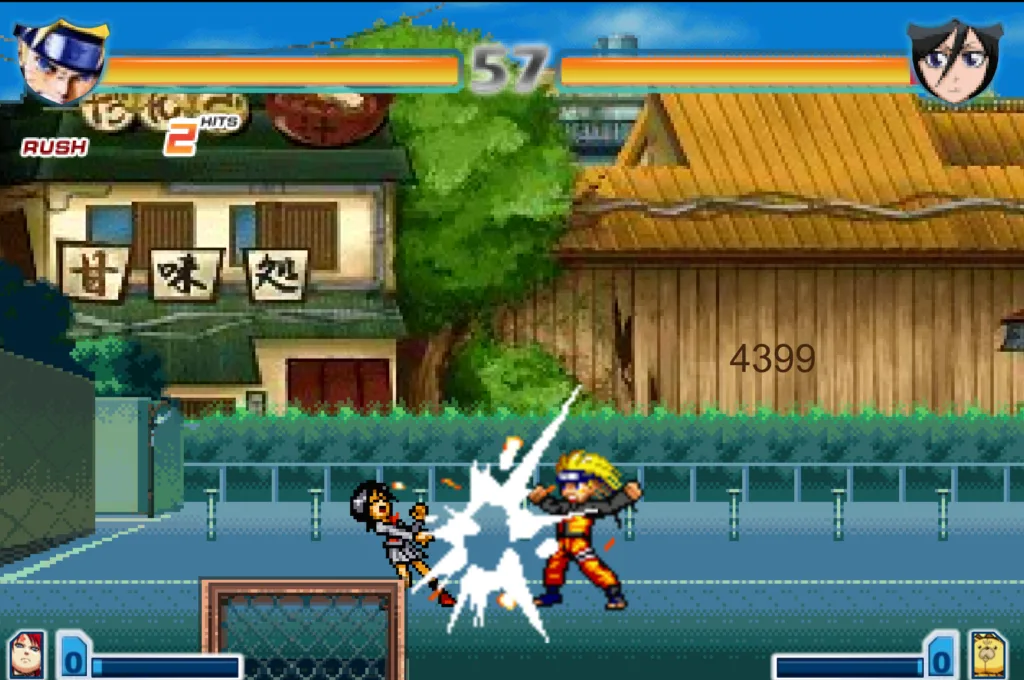 Naruto vs Bleach 2.6 Playing