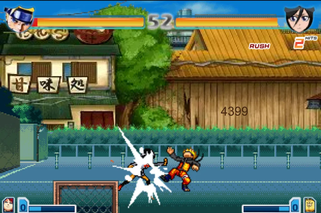 Naruto vs Bleach 2.6 Playing