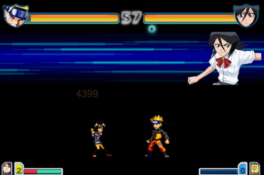 Naruto vs Bleach 2.6 Playing