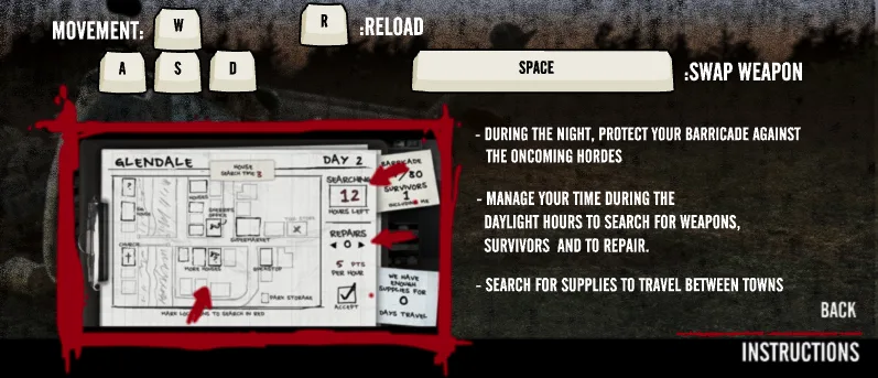 The Last Stand 2 - Instructions