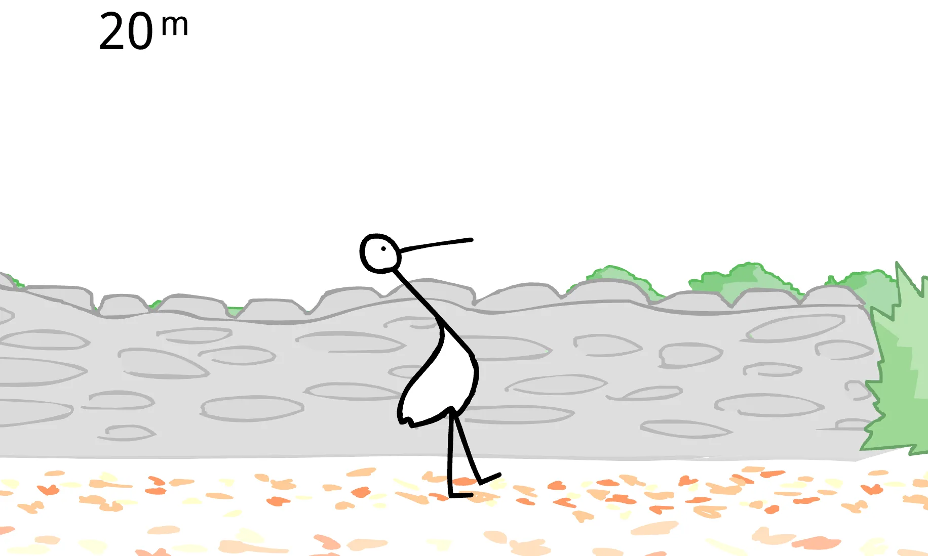 황새 오래 걷기 Walk the Stork