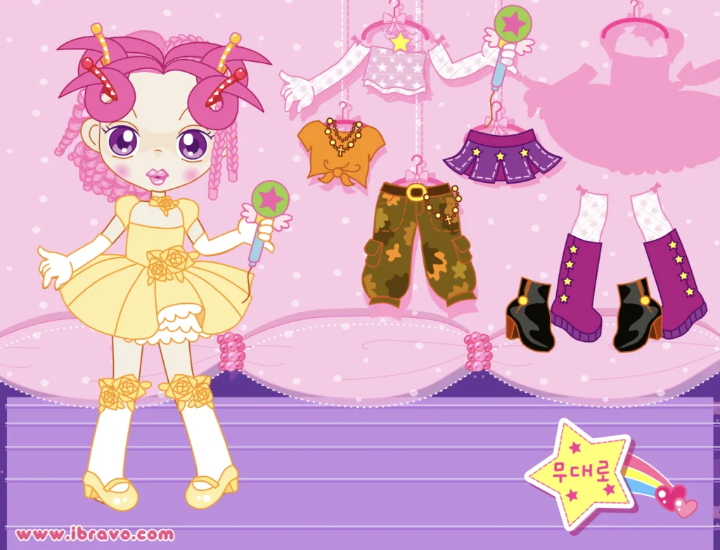 슈의 미용실 2 4단계 옷입히기