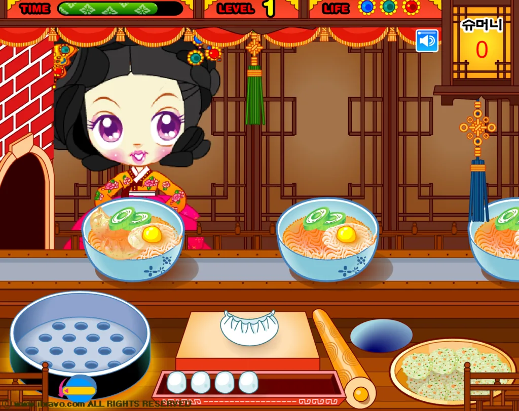 슈의 황진이 고향만두 - 만두 넣기